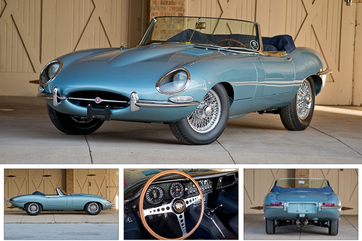 Multiple Award Winning 'Series I' E Type Roadster on offer at Scottdale